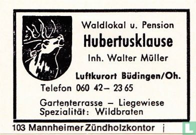 Hubertusklause - Walter Müller