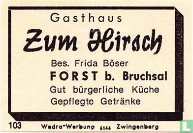 Gasthof Zum Hirsch - Frida Böser