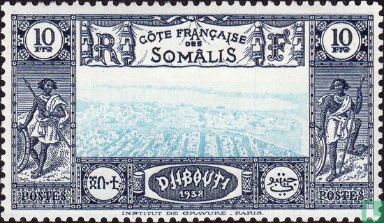 Ansicht auf Dschibuti