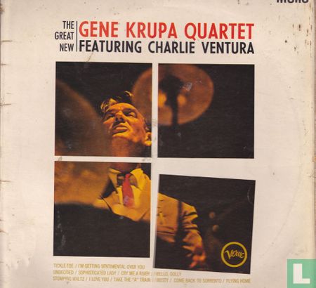 The great new Gene Krupa Quartet featuring Charlie Ventura - Image 1