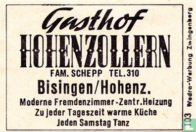 Gasthof Hohenzollern - Fam. Schepp