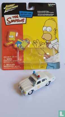 Wiggum's police car The Simpsons