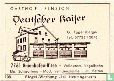 Deutscher Kaiser - G. Eggensberger