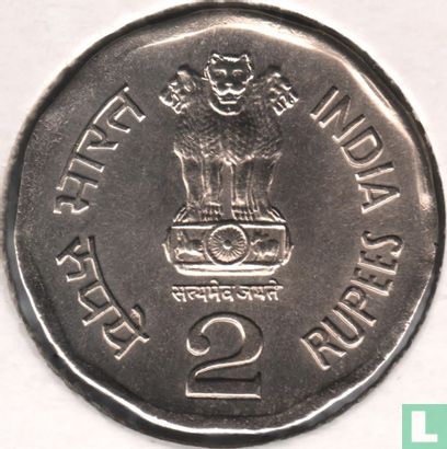 Inde 2 Roupie 1999 (Mumbai) - Image 2