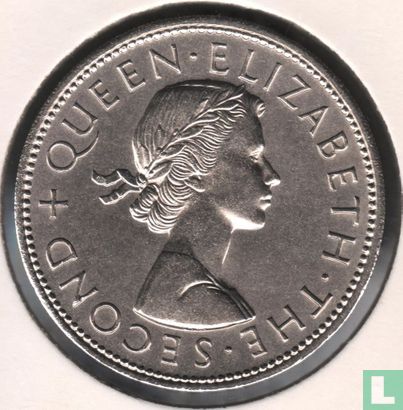 Nieuw-Zeeland ½ crown 1963 - Afbeelding 2