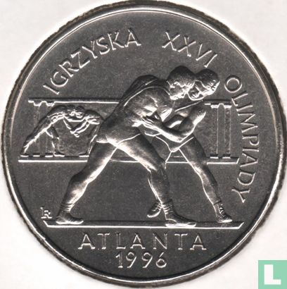 Polen 2 Zlote 1995 "1996 Summer Olympics in Atlanta" - Bild 2