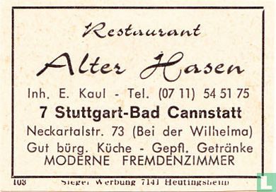 Restaurant Alter Hasen - E. Kaul