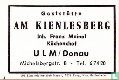 Am Kienlesberg - Franz Meinel