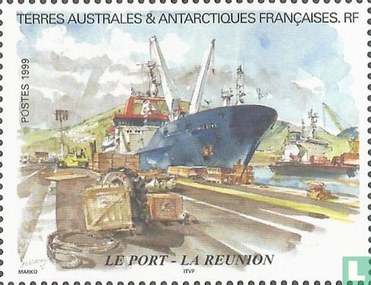 The harbor on La Réunion - Image 1