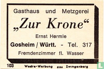 "Zur Krone" - Ernst Hermie
