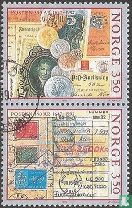 350 years Norwegian Post