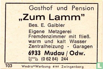 "Zum Lamm" E. Gaibler