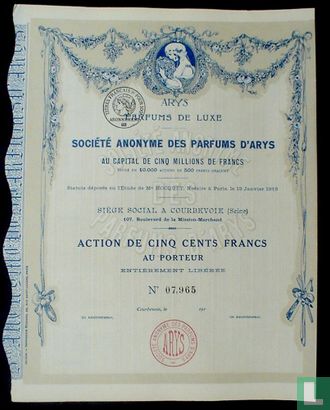 Atys Parfumes De Luxe 1918