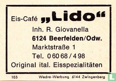 Eis-Café "Lido" - R. Giovanella