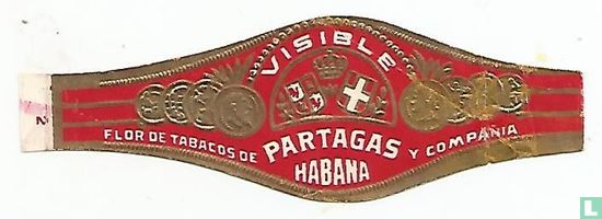 Sichtbar - Flor de Tabacos de Partagas y Compañia Habana - Bild 1
