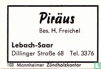 Piräus - H. Freichel