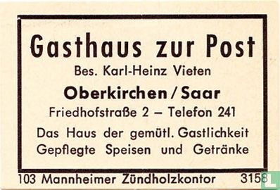 Gasthaus zur Post - Karl-Heinz Vieten