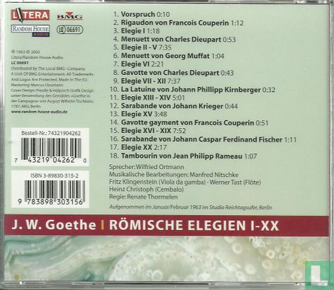 J.W. Goethe - Römische Elegien I-XX - Bild 2