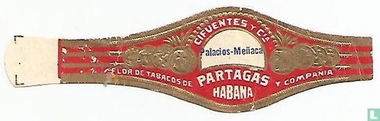 Palacios-Meñaca Cifuentes y Cia. - Flor de Tabacos de Partagas y Compañia Habana - Afbeelding 1