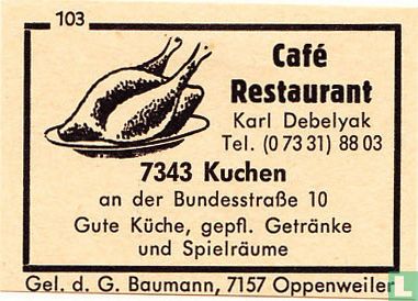 Café Restaurant - Karl Debelyak
