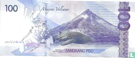 Philippines 100 Piso 2014 - Image 2
