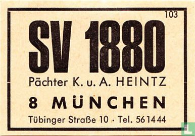 SV 1880 - K.u.A. Heintz
