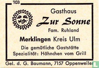 Gasthaus Zur Sonne - Fam. Ruhland