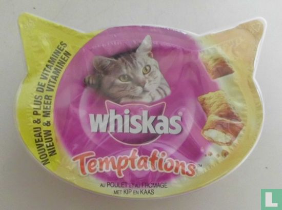 Whiskas Temptations Nieuw & Meer Vitaminen (geel) - Afbeelding 1