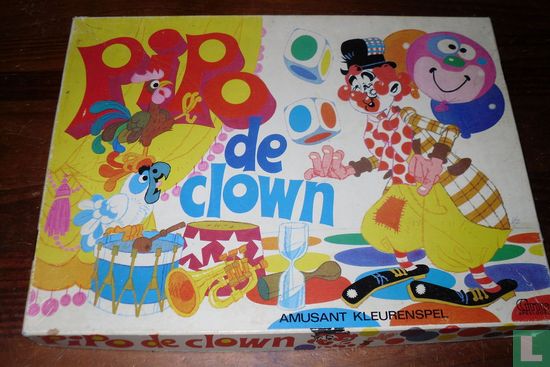 Pipo de clown amusant kleurenspel - Afbeelding 1
