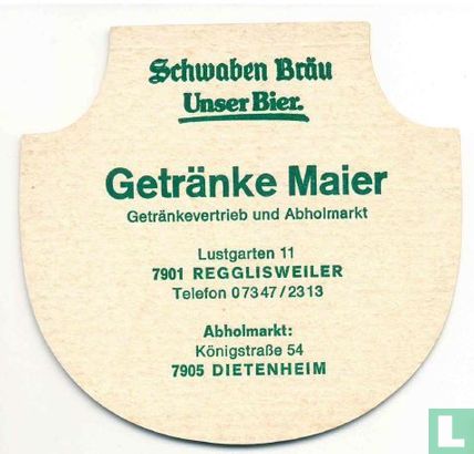 Getranke Maier (Unser bier) - Afbeelding 1