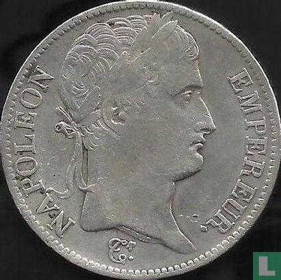 France 5 francs 1808 (W) - Image 2