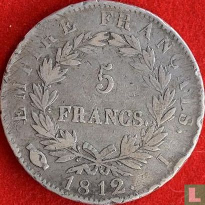 Frankrijk 5 francs 1812 (I) - Afbeelding 1