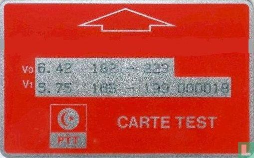 PTT Carte Test - Image 1