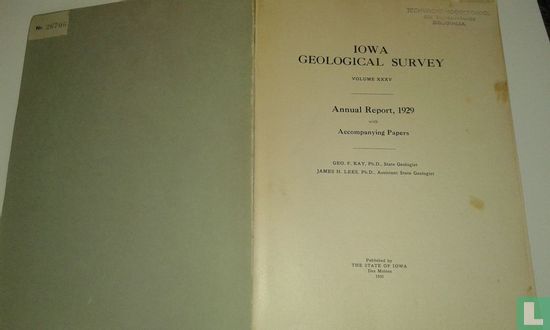 Iowa geological survey - Afbeelding 3