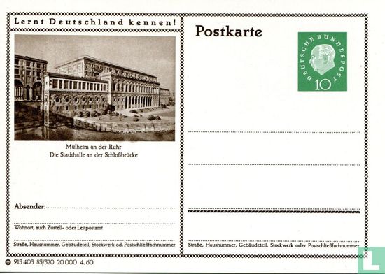 Briefkaart Mülheim