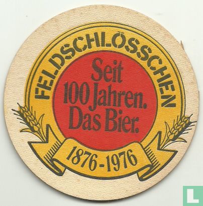 Seit 100 Jahren das Bier. 10,7 cm