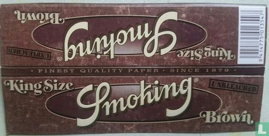 Smoking king size Brown ( unbleached.)  - Afbeelding 1