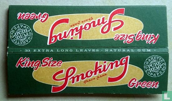Smoking king size Green ( Pure Hemp )  - Image 1