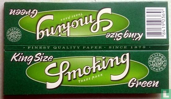 Smoking king size Green ( Pure Hemp.)  - Bild 1