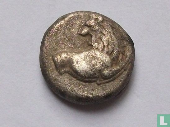 Ancient Greece - Thrace - CHERRONESOS - tetrobol AR - (c.350 BC) - TB. - Image 1