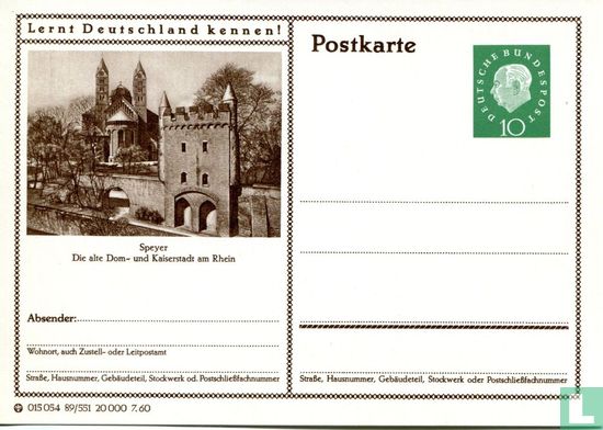 Briefkaart Speyer