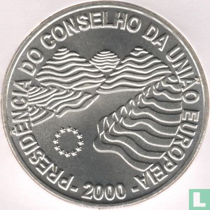 Portugal 1000 escudos 2000 "Portuguese Presidency of the European Union Council" - Afbeelding 1