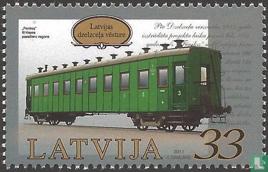 Geschiedenis Letse spoorwegen