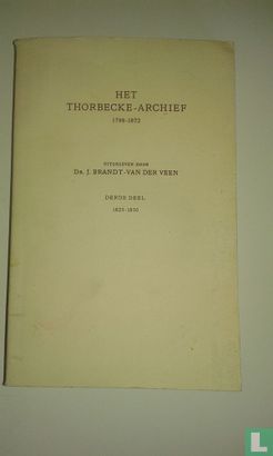 Het Thorbecke archief 1825-1830 - Bild 1