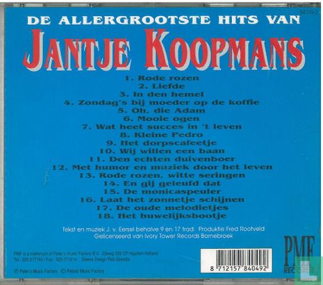 De allergrootste hits van Jantje Koopmans - Image 2