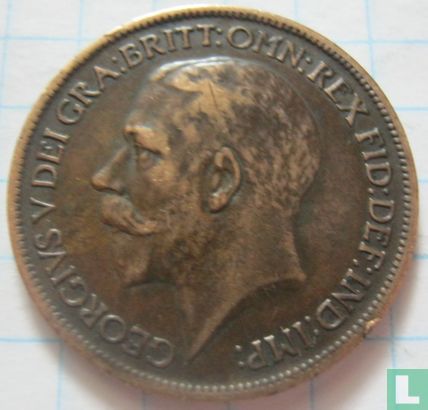 Vereinigtes Königreich ½ Penny 1917 - Bild 2