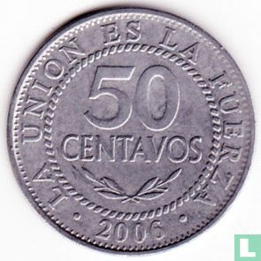 Bolivia 50 centavos 2006 - Image 1
