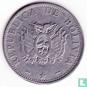 Bolivien 50 Centavo  2006 - Bild 2