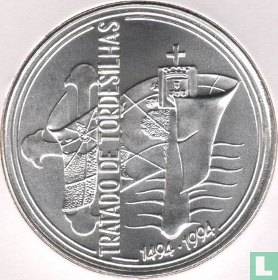 Portugal 1000 escudos 1994 "500 years Treaty of Tordesilhas" - Afbeelding 1