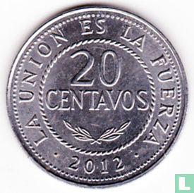 Bolivie 20 centavos 2012 - Image 1